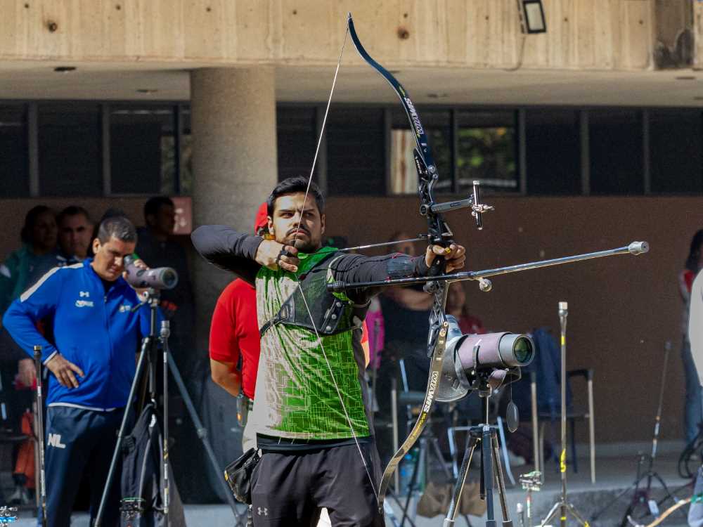 Bruno Martínez Wing Preparing for International Archery Debut