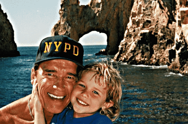 Arnold Schwarzenegger in Los Cabos.