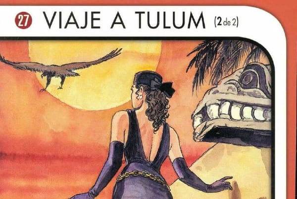 Journey to Tulum, Fellini comic.
