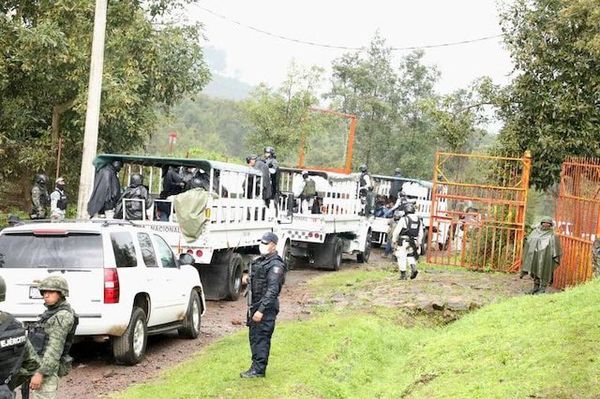Michoacan state forces detained 164 members of the criminal group "Pueblos Unidos".