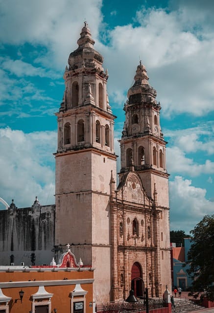 Cathedral of Our Lady of the Immaculate Conception in Campeche.