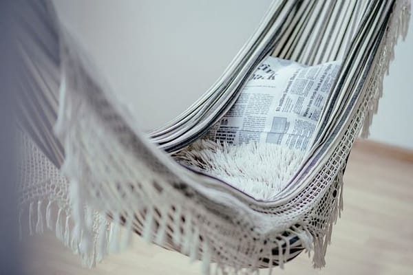 Relax in style with a handmade hammock.