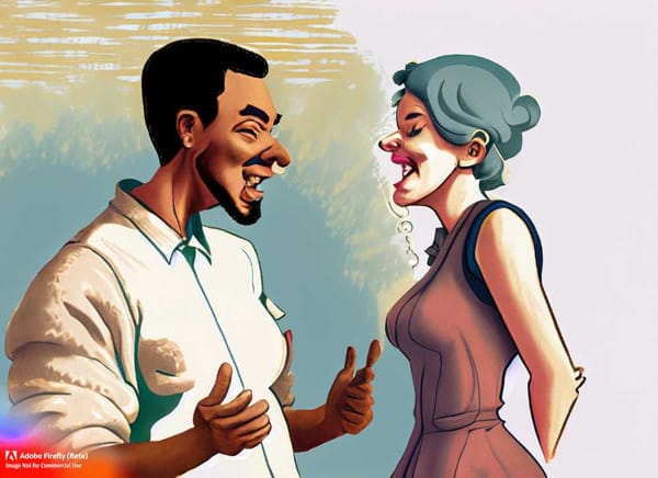 Playful banter can be a form of flirting in some cultures, such as in France.