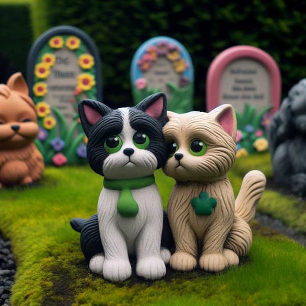 Solidaridad Animal Sanctuary's ecological pet cemetery, where furry friends find a green farewell.