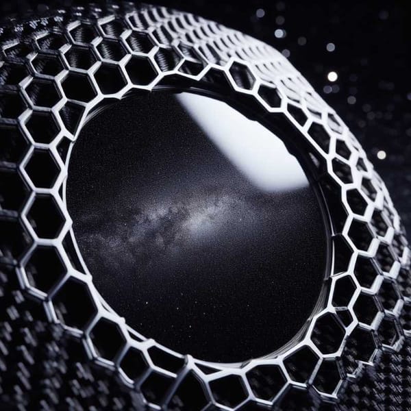Meet the next-gen telescope mirror made of carbon fiber, not glass.