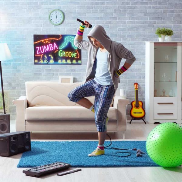 Your couch potato days are over. Find your living room Zumba groove and turn health into a fiesta.