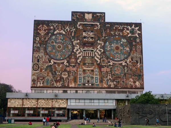 Juan O'Gorman's enduring masterpiece at UNAM's Central Library, a mosaic merging history and identity.