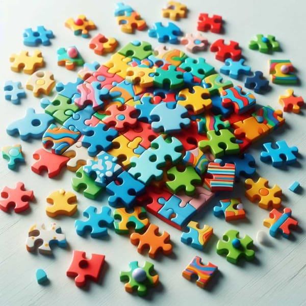 A puzzle representing the challenges of diagnosing rare diseases.