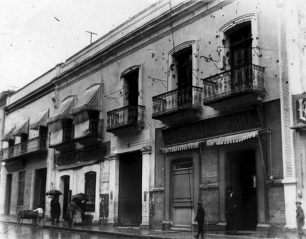 House of Aquiles Serdán in the streets of Santa Clara, Puebla.