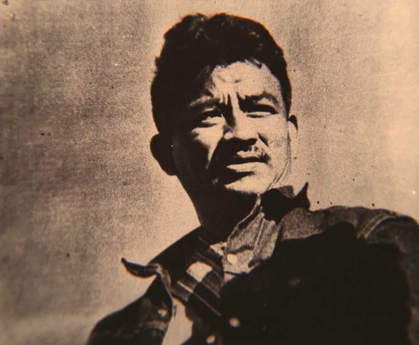 Portrait of Genaro Vázquez Rojas, a teacher turned guerrilla fighter during Mexico's Dirty War.