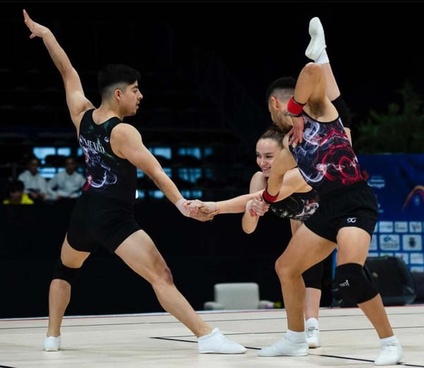 Mexico's aerobic gymnastics team shows promise with World Cup and International Open wins.