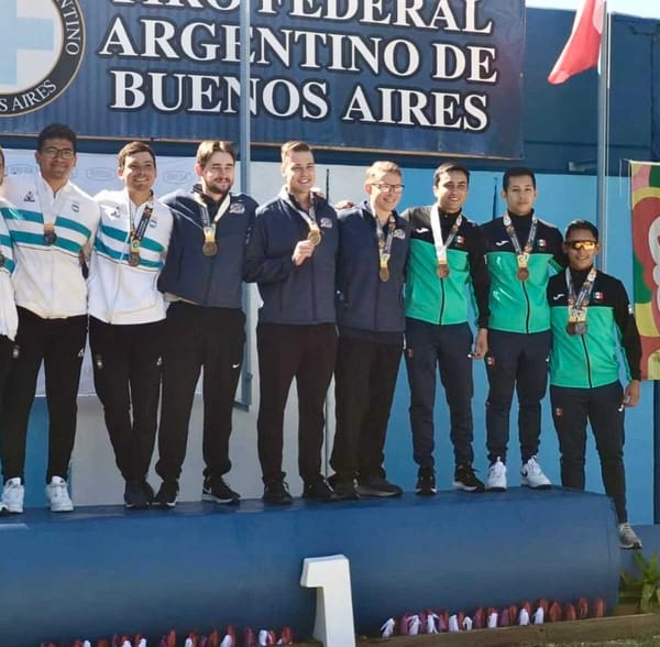 The Mexican shooting team dominates at the Americas Championship, wins gold, silver, and bronze in air rifle events.