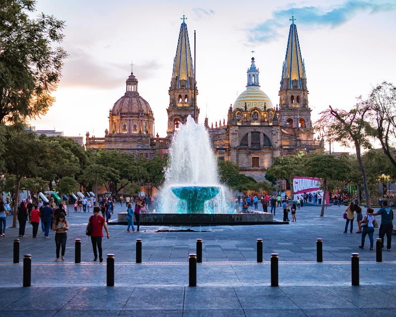 Guadalajara Cathedral. It is known as the Cathedral Basilica of the Assumption of Mary Most Holy.