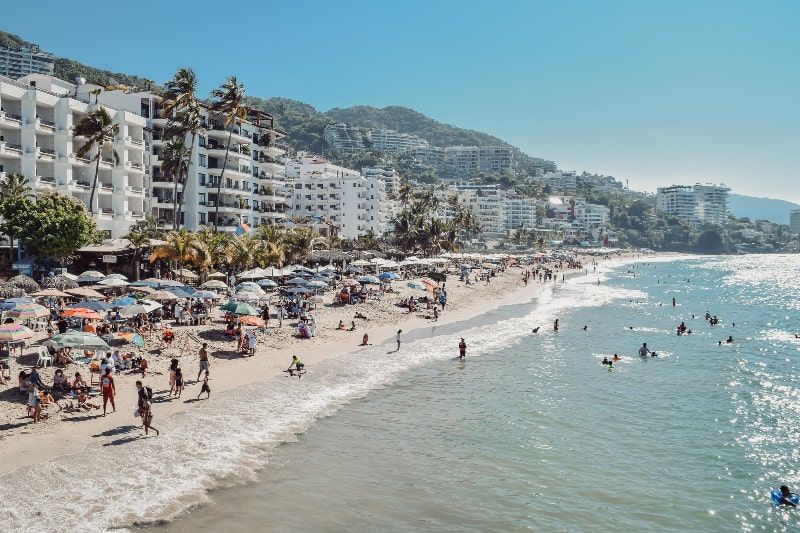 With clean beaches, Puerto Vallarta is in good shape for tourism.