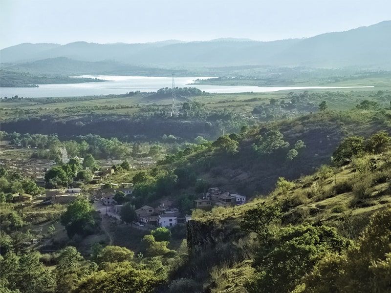 Panoramic view of Tapalpa, Jalisco.