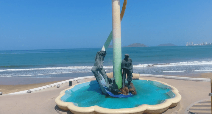Monumento al Pescador (Fisherman's Monument) in Mazatlan.