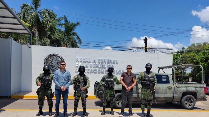Arrest of Heibar Josué Tapia Salazar. . Members of the army detained him in Sinaloa.