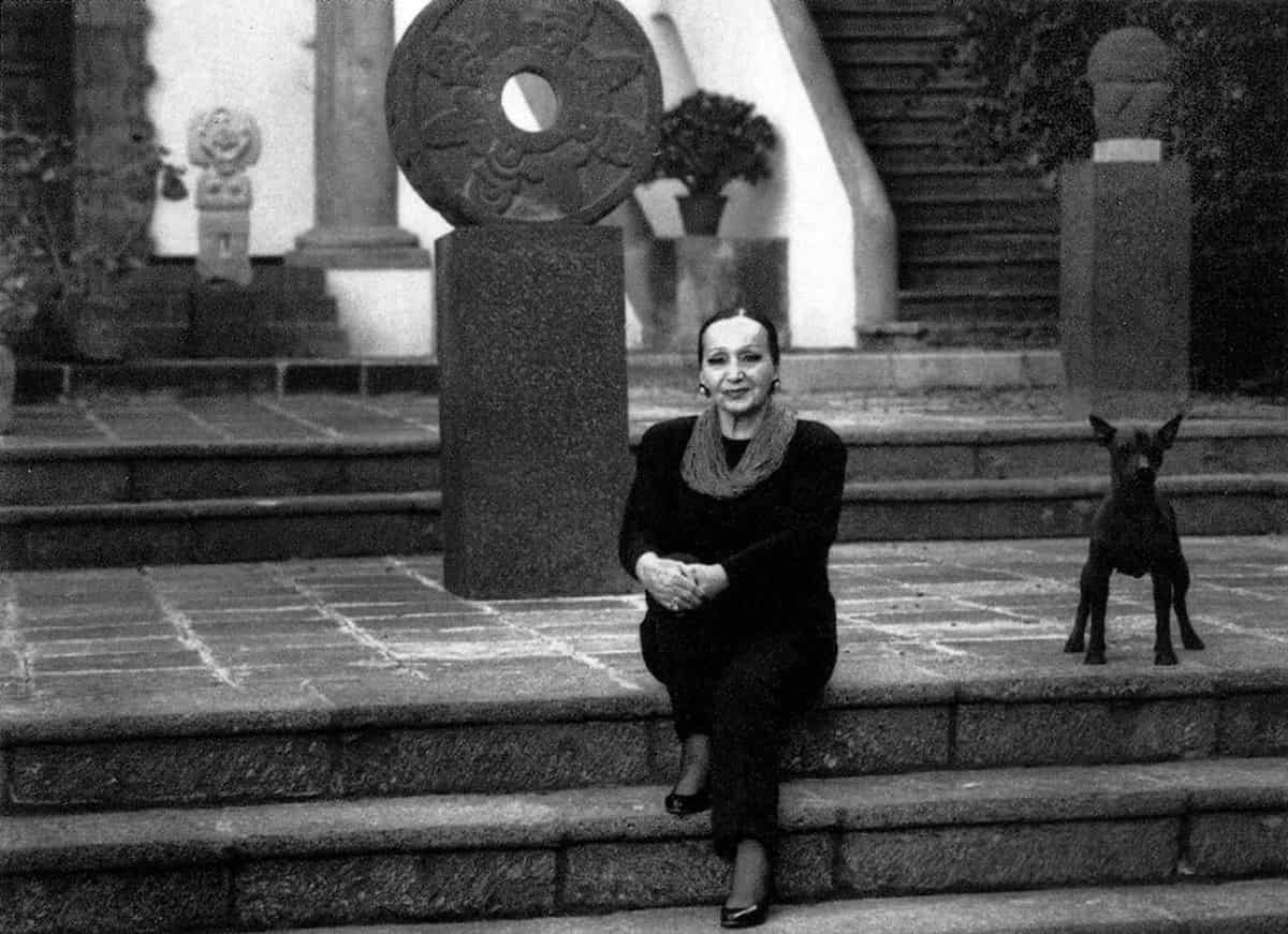 Dolores Olmedo was a great collector of Mexican art.