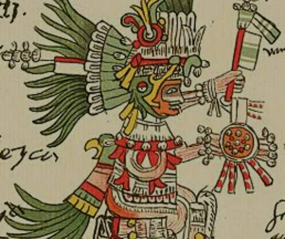 During the winter solstice, the Aztecs held an important festival dedicated to Huitzilopochtli.