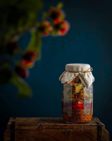 Make a side of bright and spicy pickled vegetables to go with your tacos.