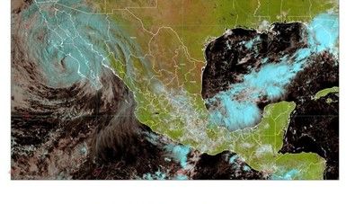 The Mexican government urges everyone to exercise utmost caution in the face of Hurricane Kay.
