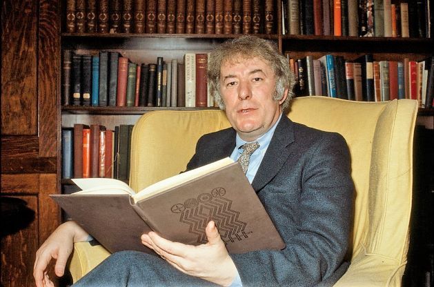 Heaney extended Celtic motifs over the world, but always in his own voice.