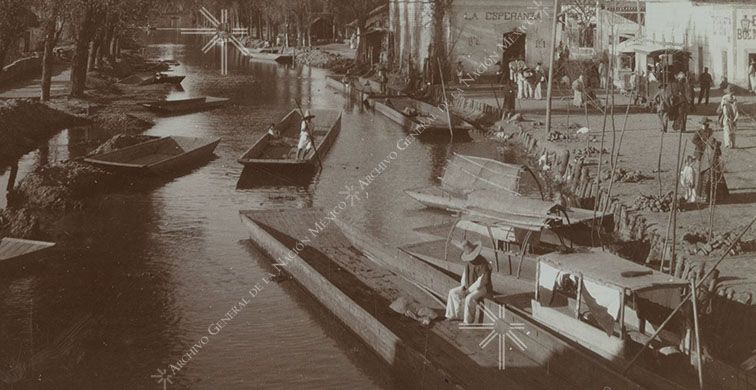 The Canal de la Viga was one of the entrances to liquor smuggling.