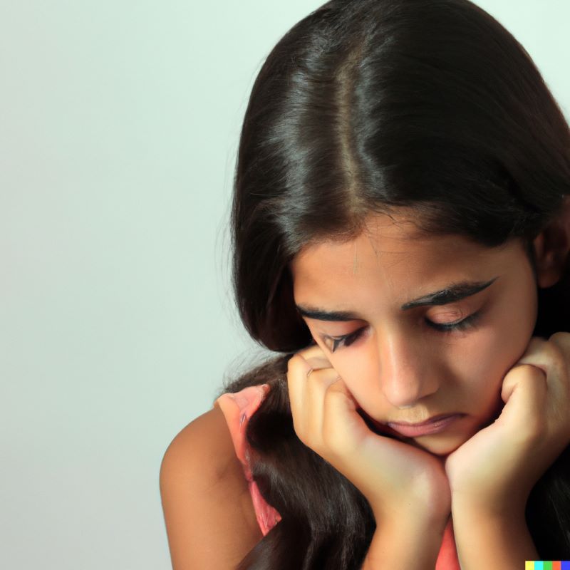 Researchers have found a link between early menarche and more depression and anxiety in girls.
