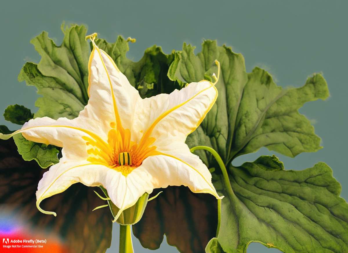 Squash flower, a popular and traditional delicacy in Mexican cuisine.