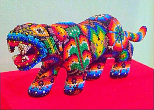 The jaguar is named, within the Huichol culture, as a "messenger".