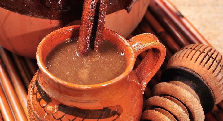 Indulge in the rich and comforting flavors of atole, a traditional Mexican drink made from nixtamal dough and water.
