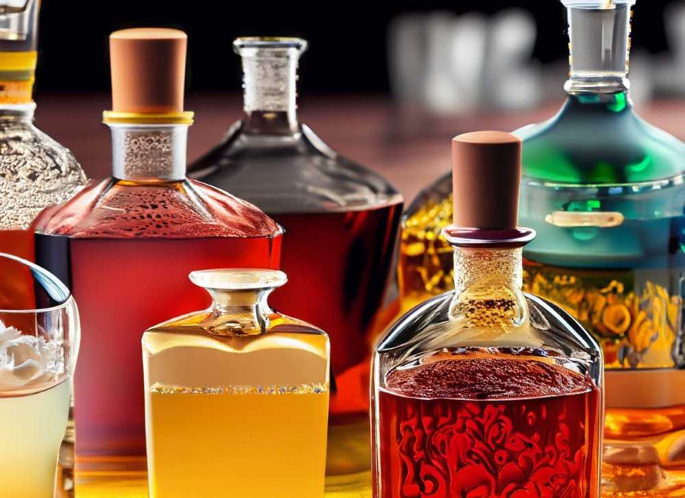A colorful array of artisanal chinguiritos, showcasing the diverse flavors of aguardiente.