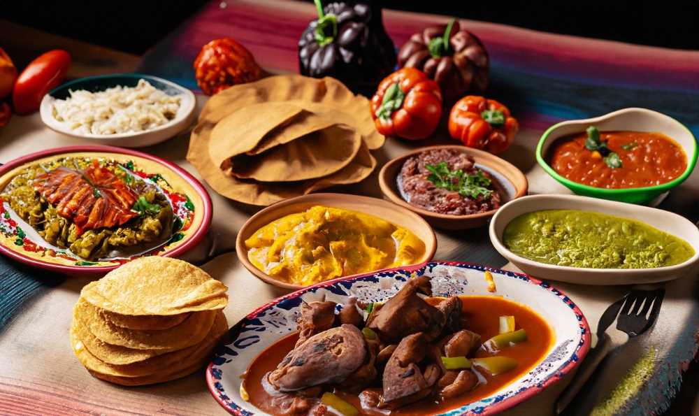 A feast showcasing the rich culinary heritage of Mexico.