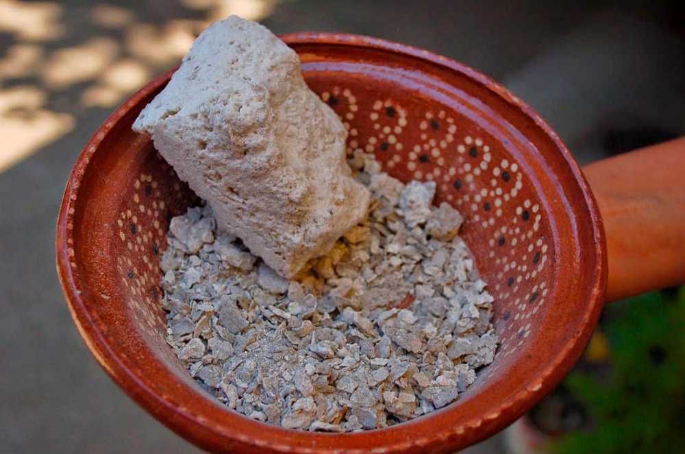 Tequesquite, tequexquite or tequixquitl is a natural mineral salt, used in Mexico since pre-Hispanic times.