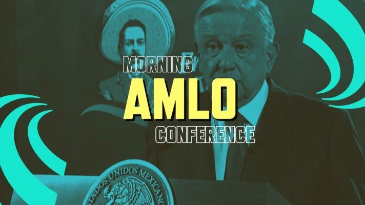 With conviction, President AMLO discusses pressing issues such as drug consumption.