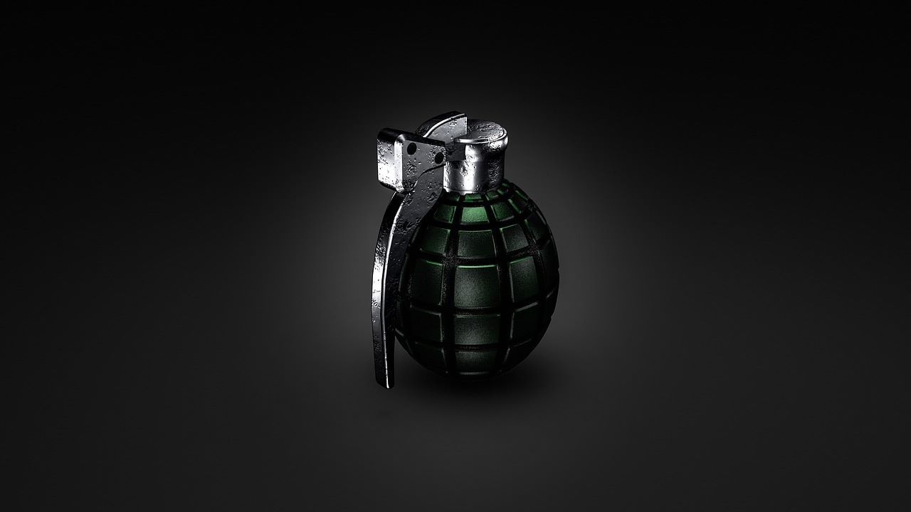 Grenade, a dangerous weapon employed by criminal organizations to sow terror and control in their territories.
