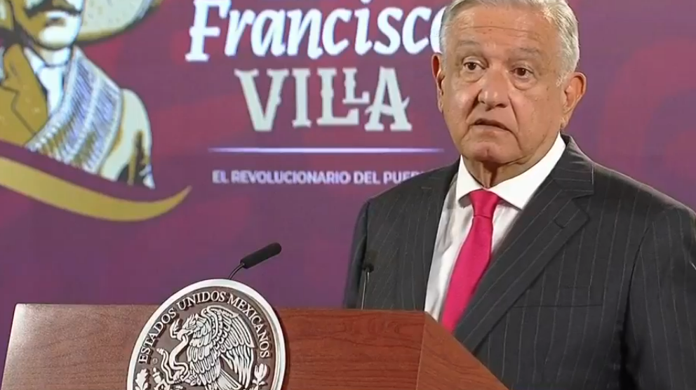 President AMLO addresses the nation during the morning conference, providing updates on key issues.