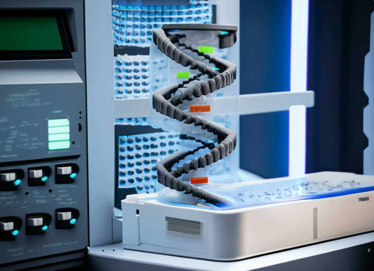 Cutting-edge DNA sequencing equipment, which is revolutionizing the process of species recognition and description.