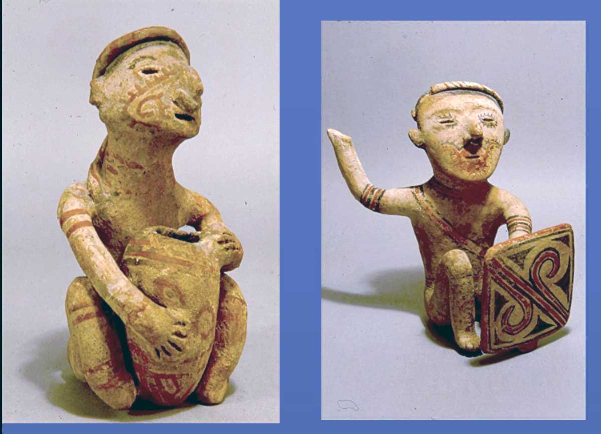 The intricate Bolaños figurines, a testament to the culture's unique artistic expression.