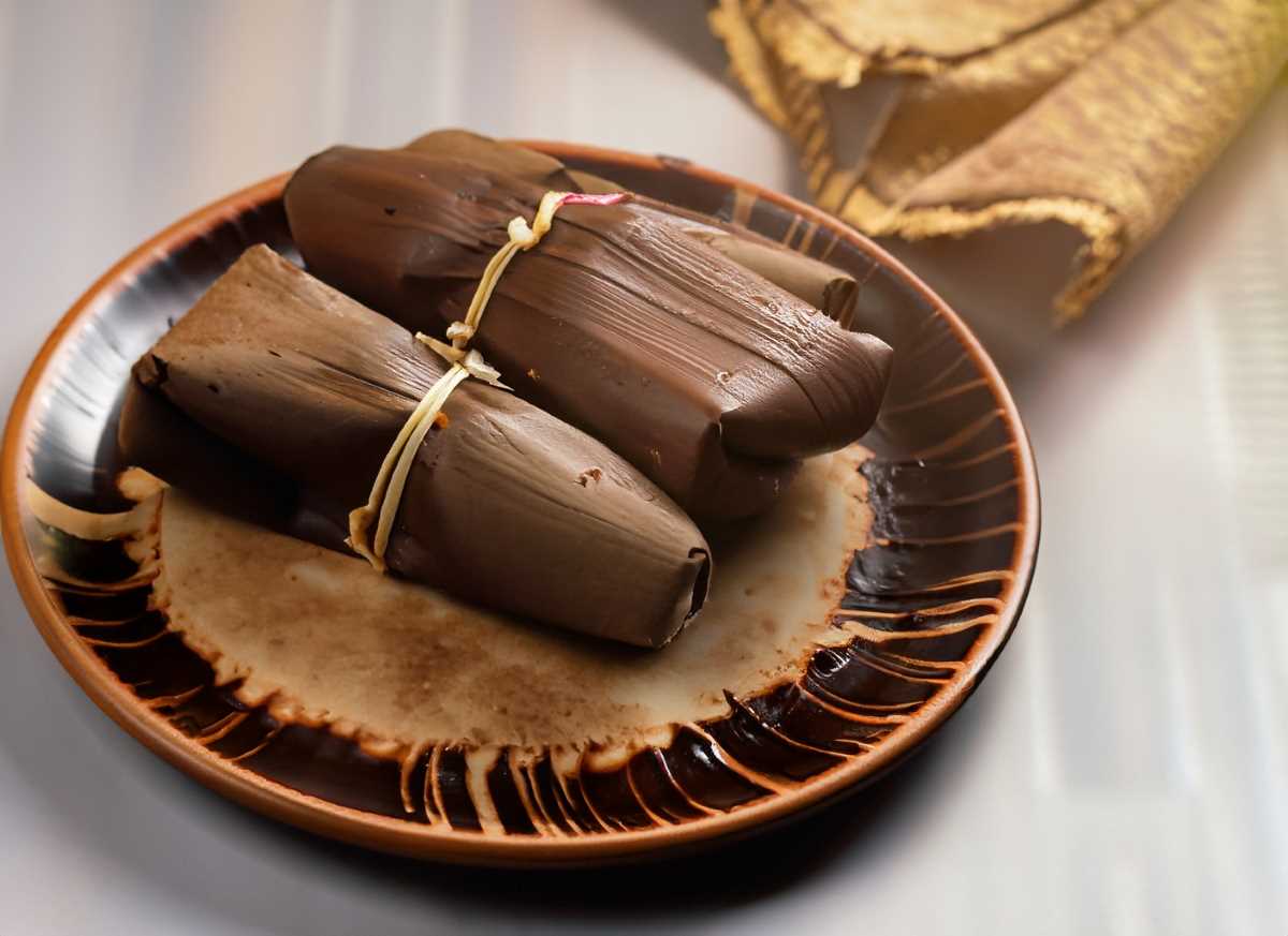 Chocolate tamales: a sweet embrace of tradition and innovation.