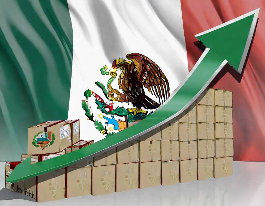 Mexico's export growth soars to $578 billion in 2022, making it the twelfth largest exporter globally.